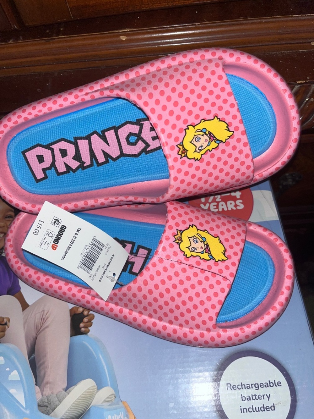 Princess peach slides